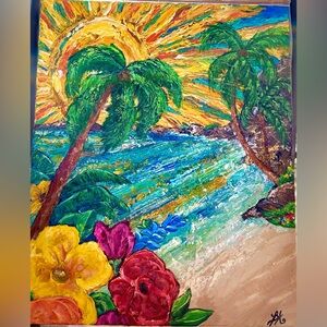Tropical Paradise Canvas Art